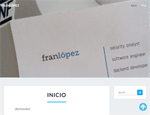 Tablet Screenshot of franlopez.es